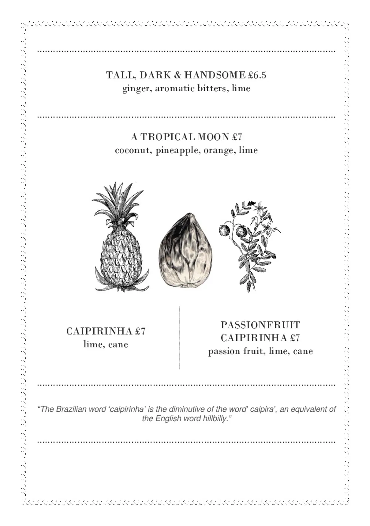 Time & Beef menu, page 4