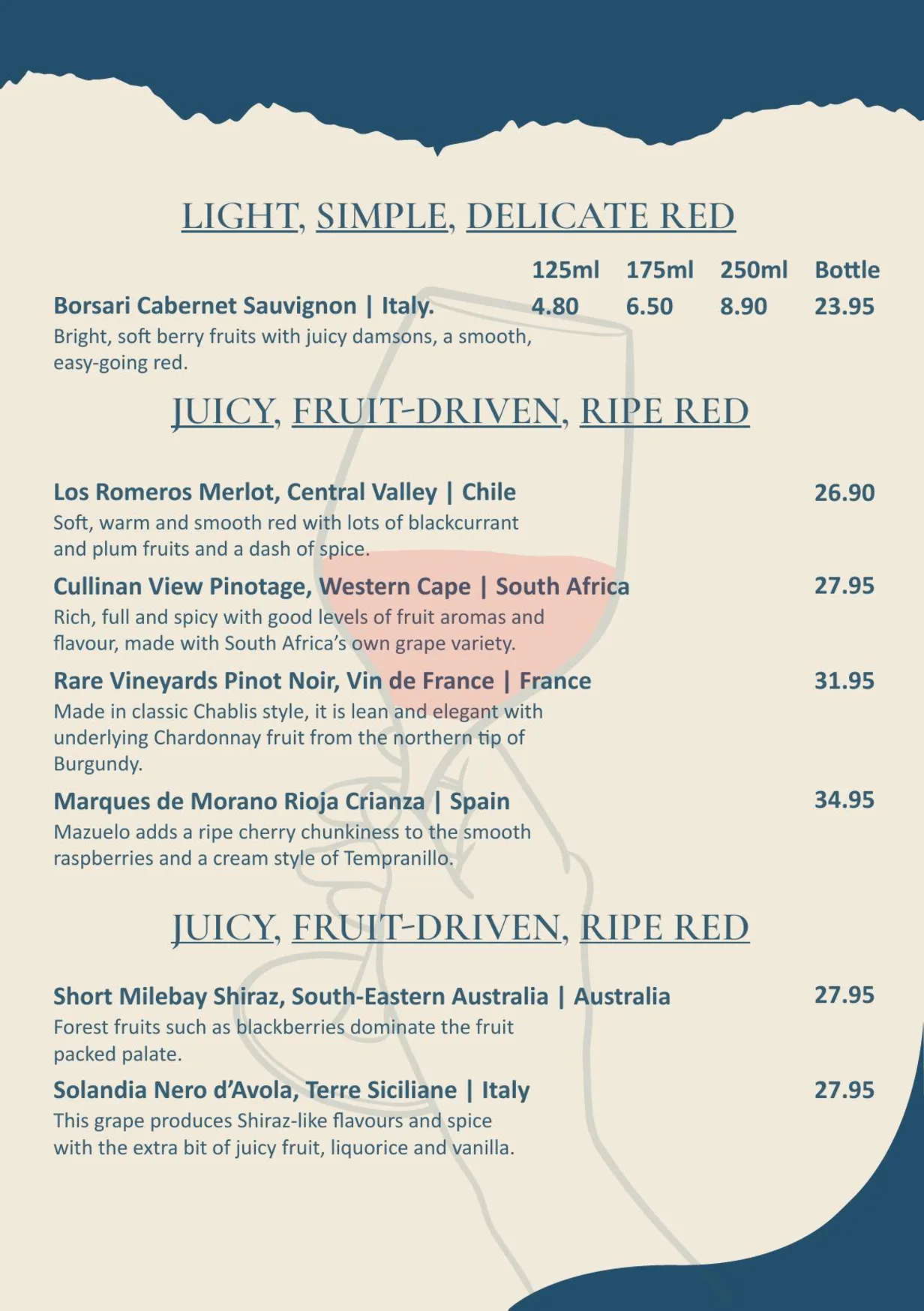 The Mughals Fitzrovia menu, page 12