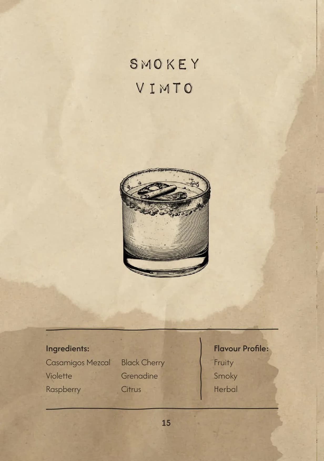 Ocasa menu, page 14