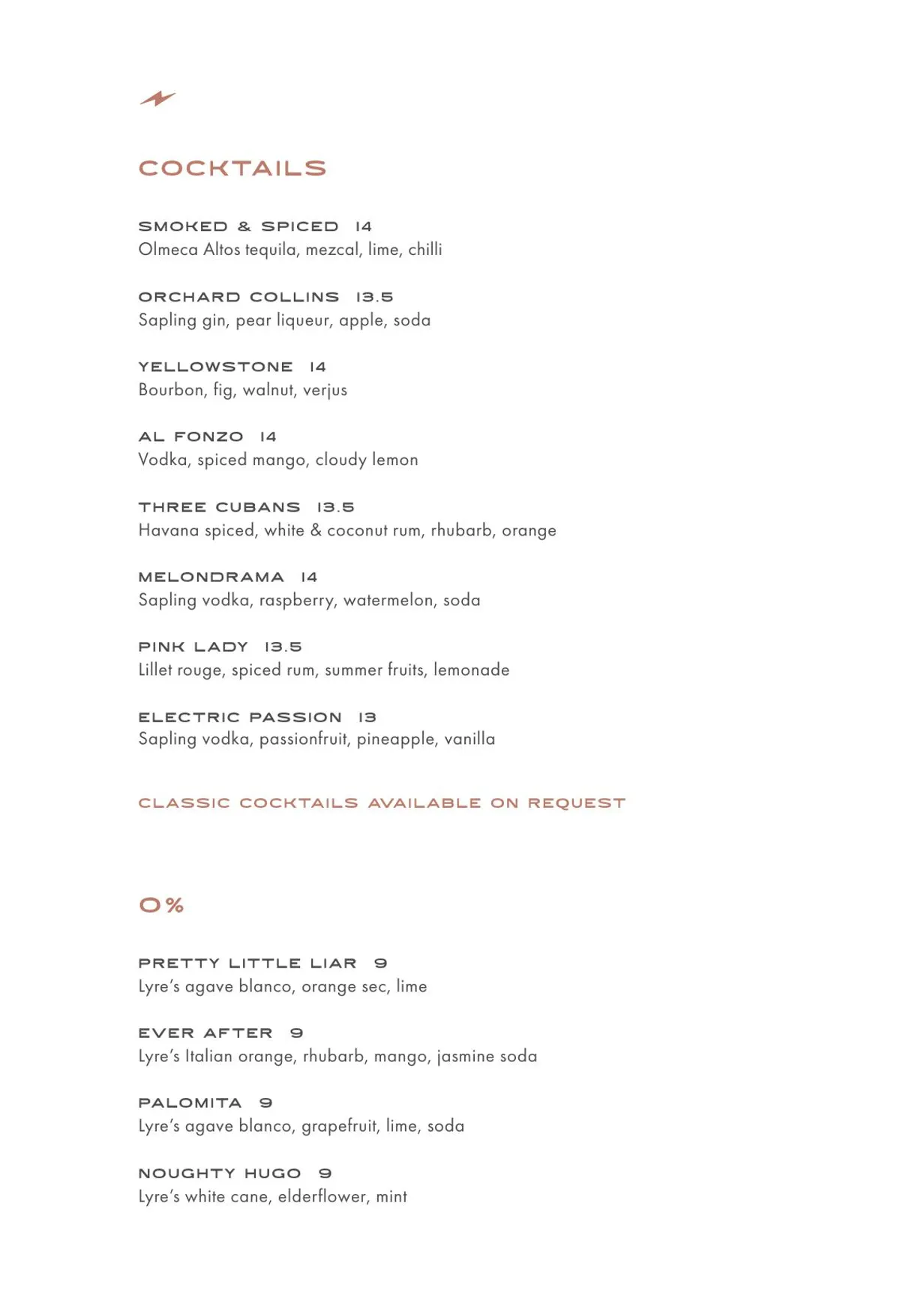 The Broadcaster menu, page 2