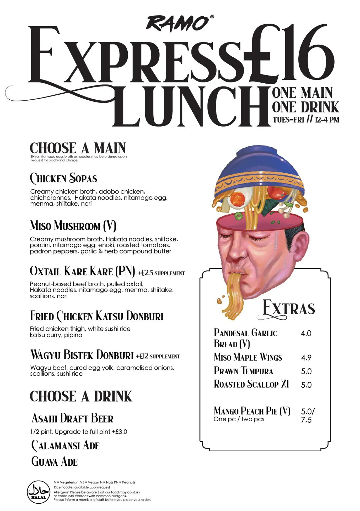 Ramo menu, page 3