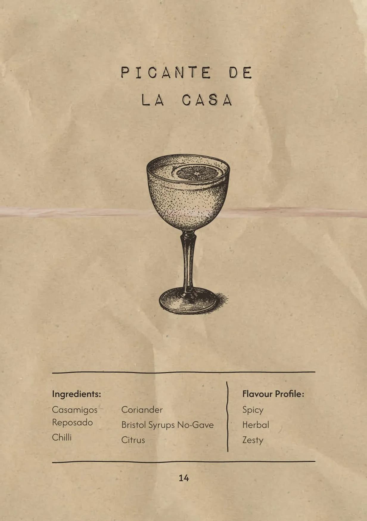Ocasa menu, page 16