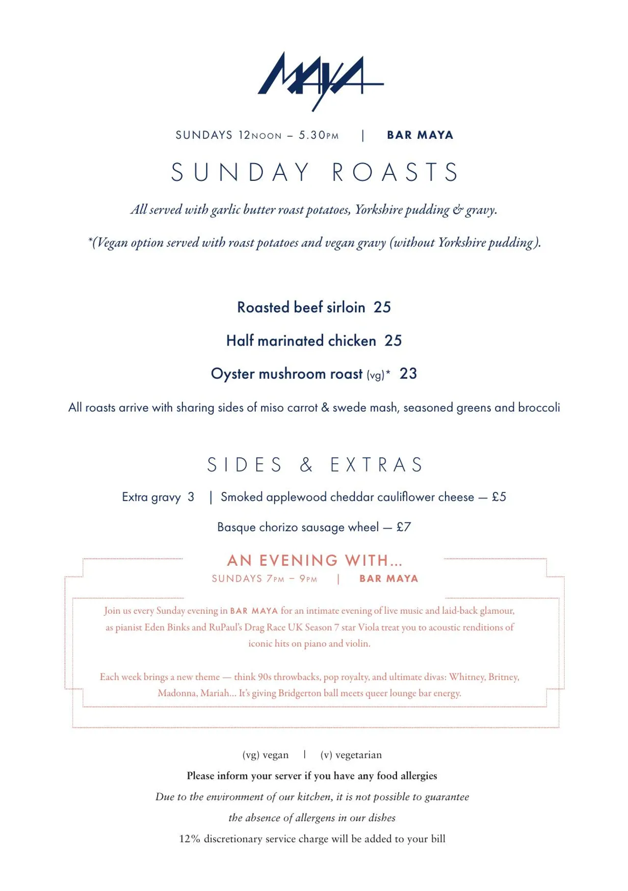 Maya menu, page 4