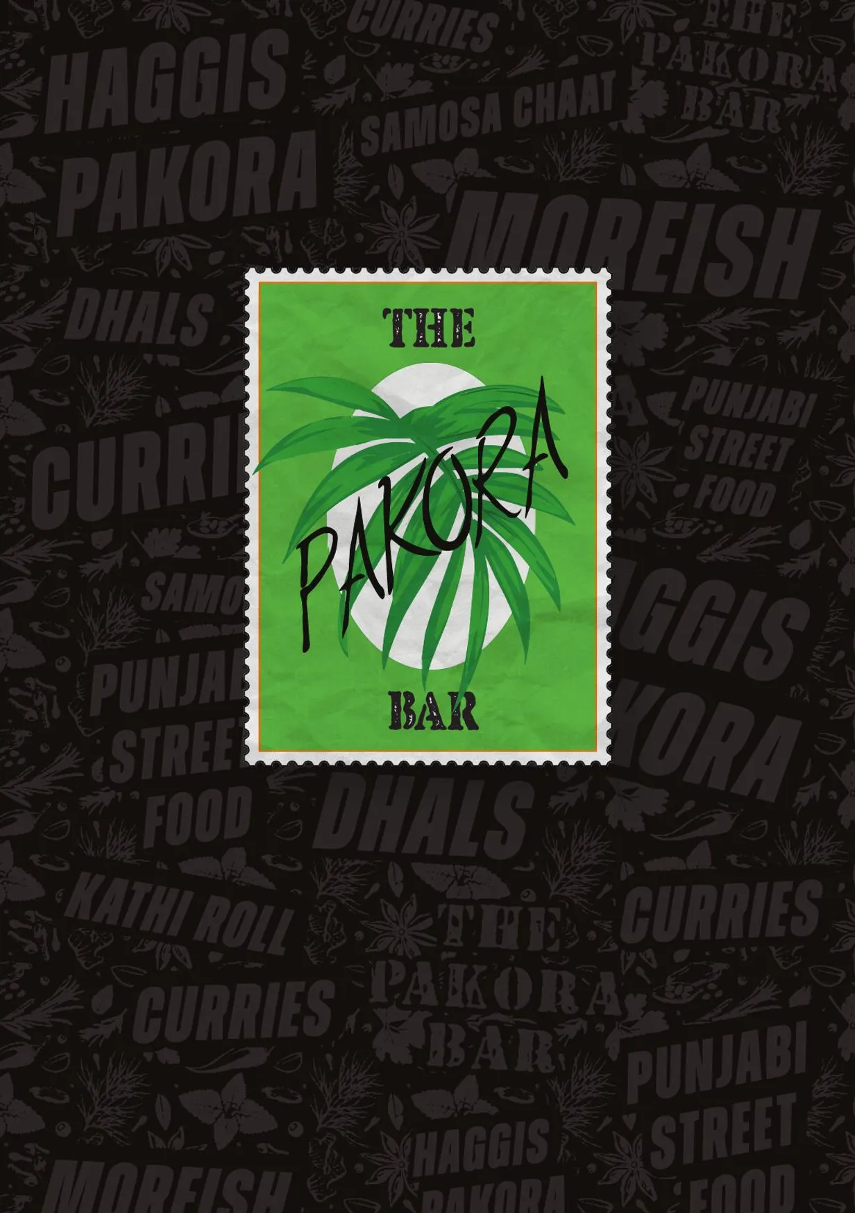 The Pakora Bar menu, page 2