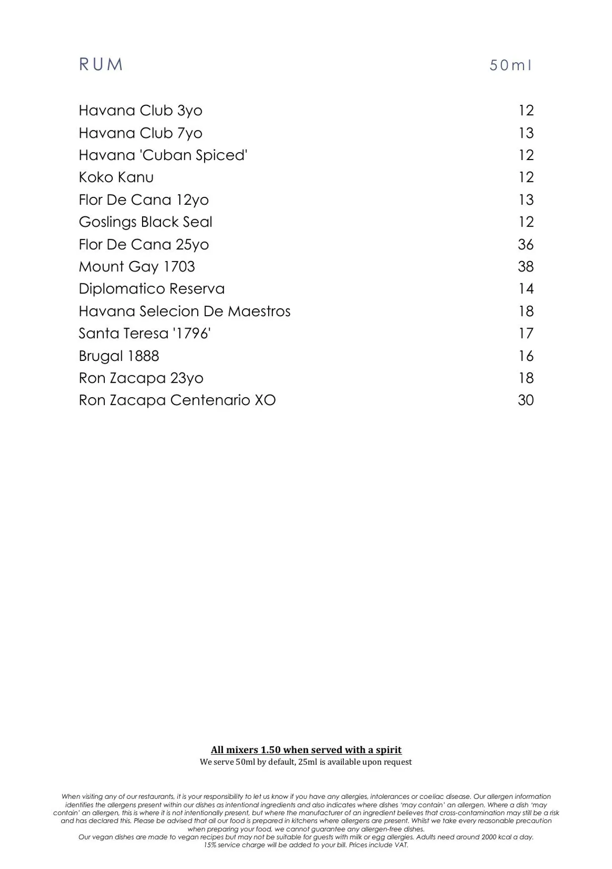 Bluebird City menu, page 10