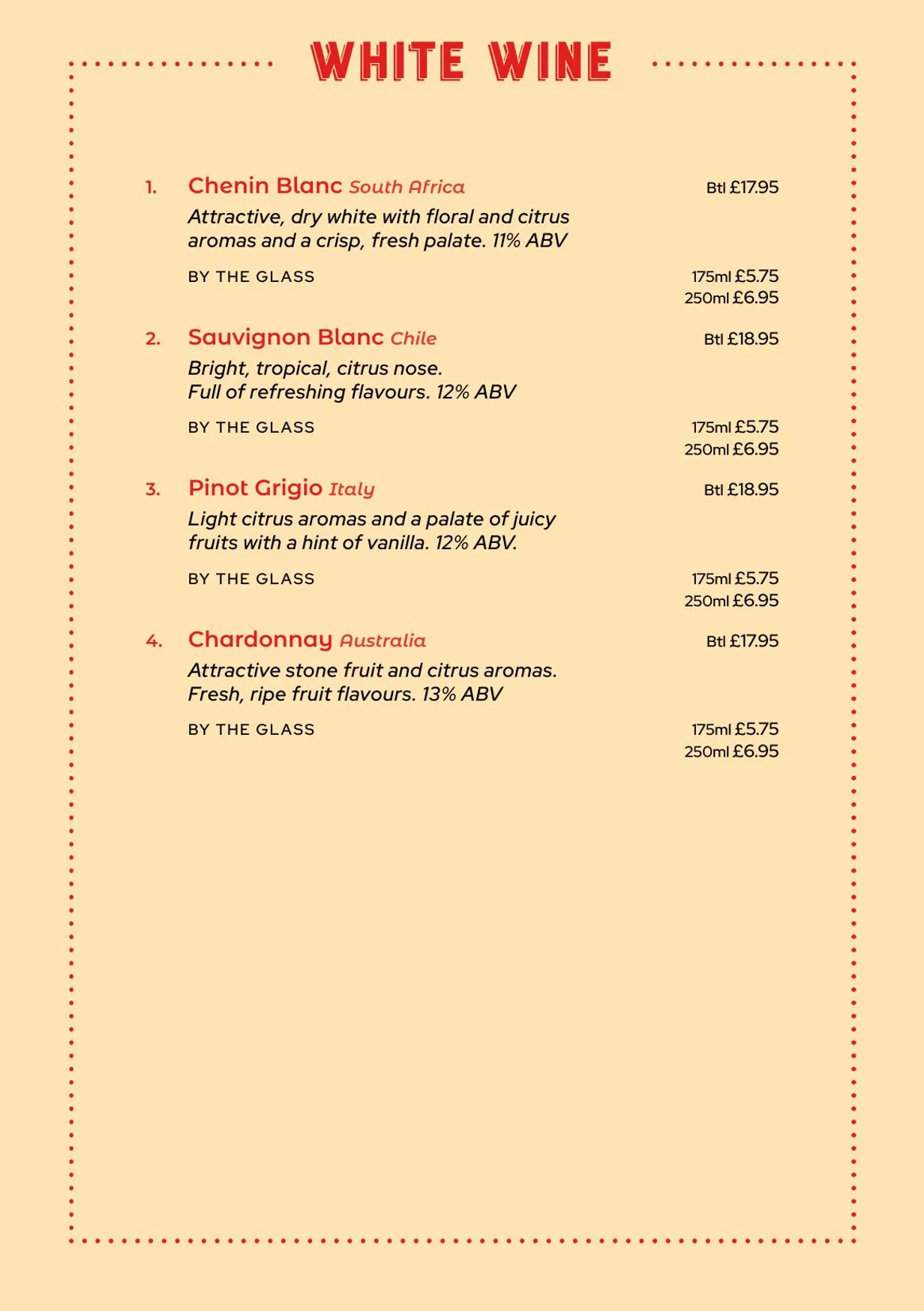 Ashoka Southside menu, page 17