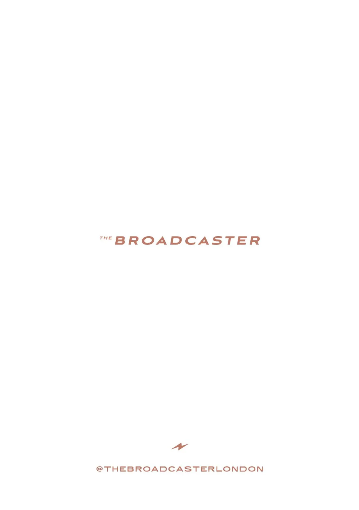 The Broadcaster menu, page 6