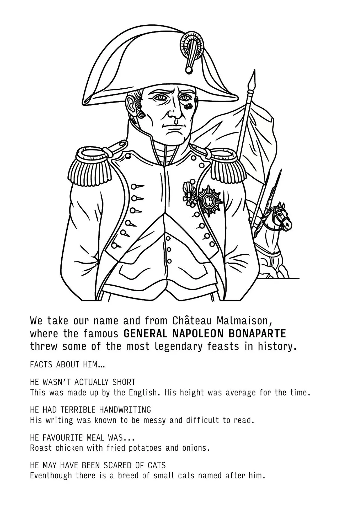 Malmaison menu, page 8