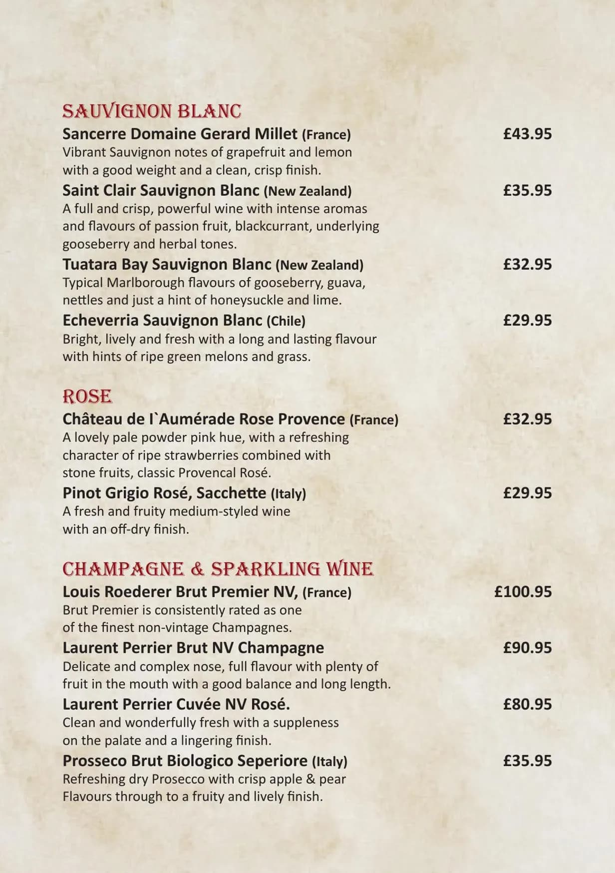 The India Monument menu, page 17