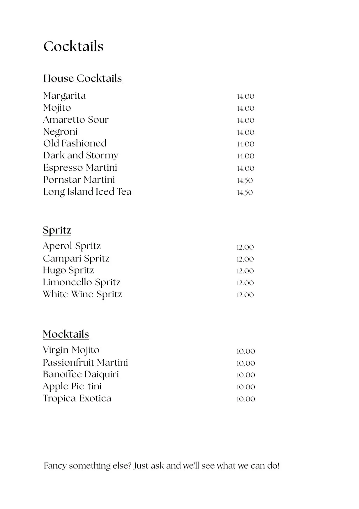 Pitch menu, page 6
