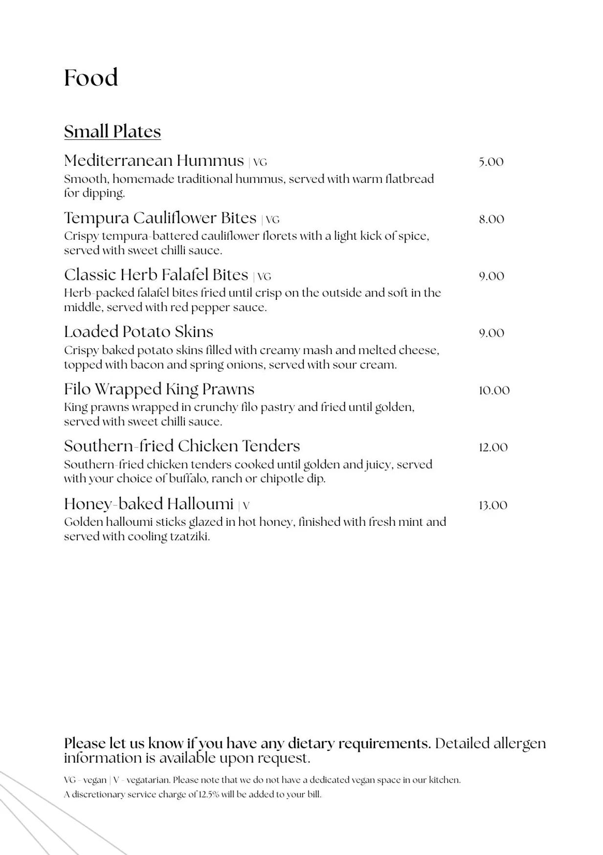 Pitch menu, page 3