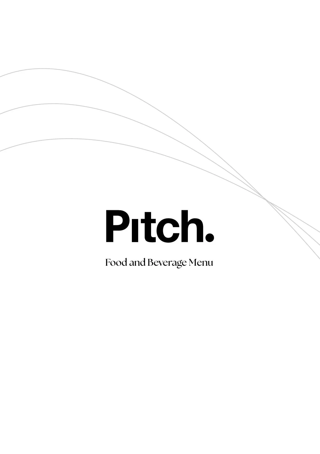 Pitch menu, page 1