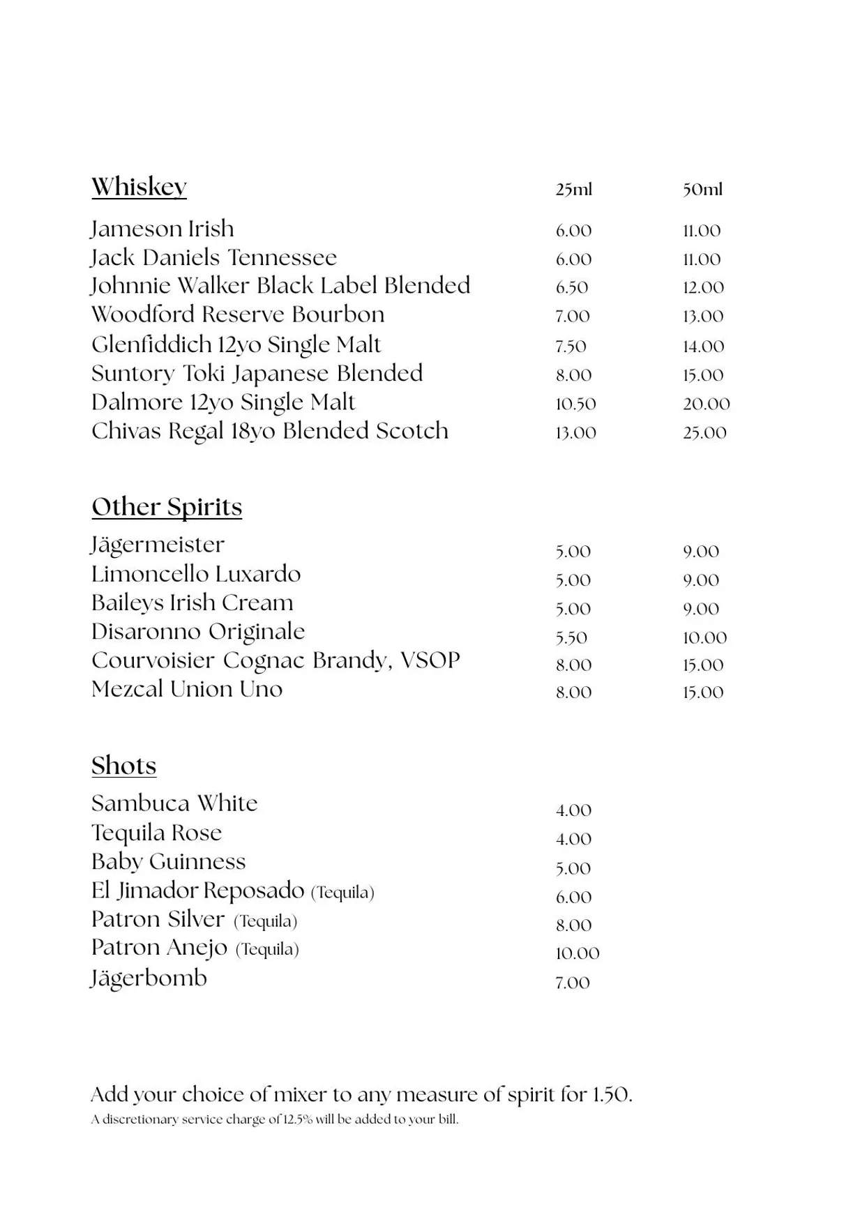 Pitch menu, page 9
