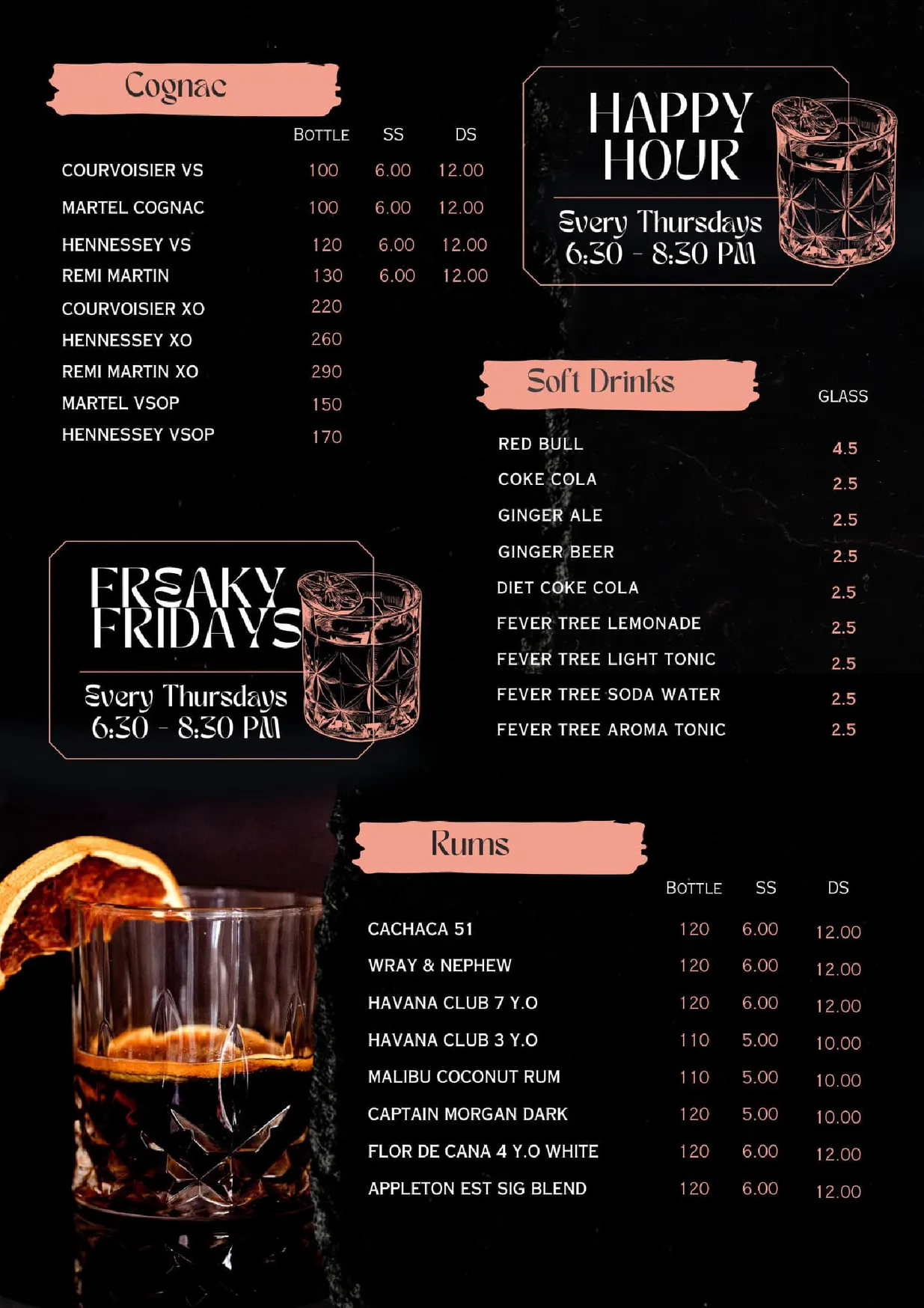 LIT Shisha Bar & Restaurant menu, page 5