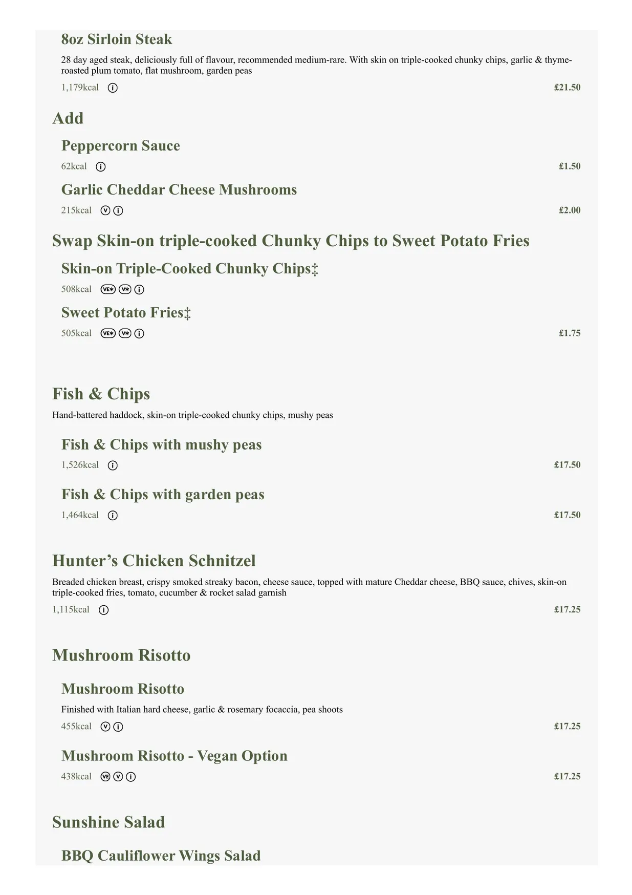 The Foundry Project menu, page 5