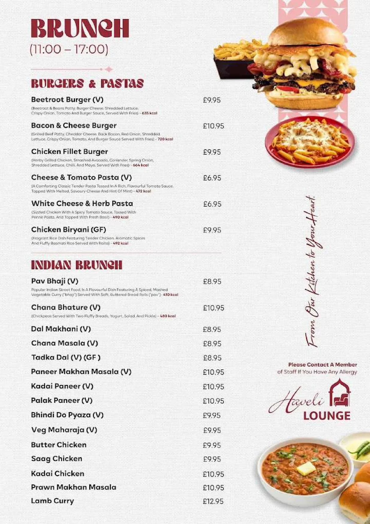 Haveli Grill & Lounge menu, page 2