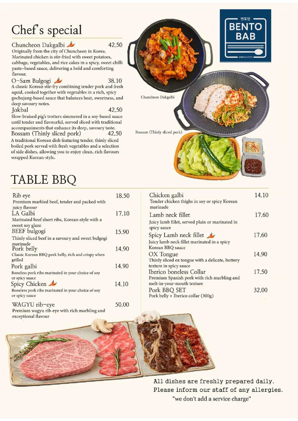 Bentobab menu, page 6