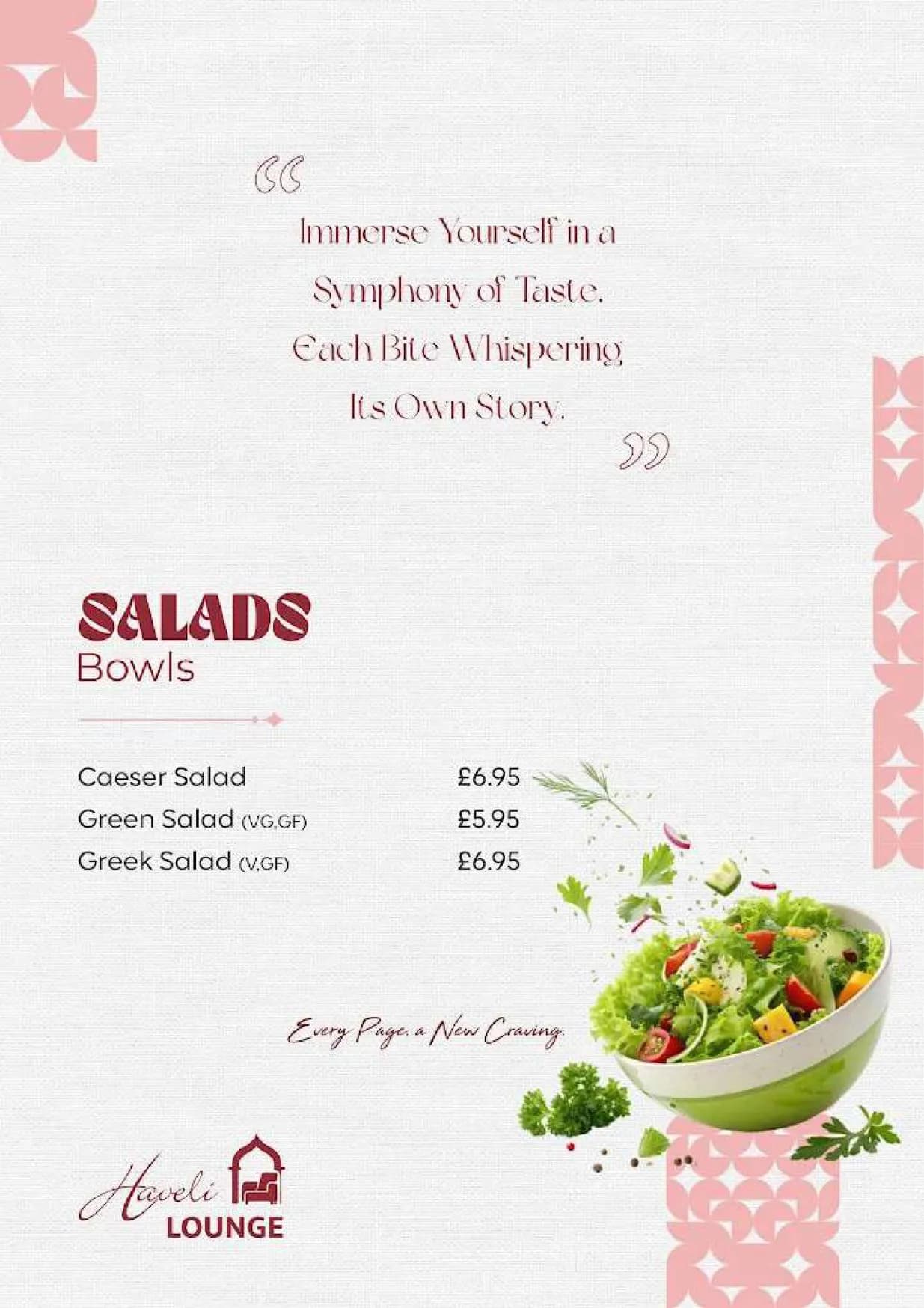 Haveli Grill & Lounge menu, page 5