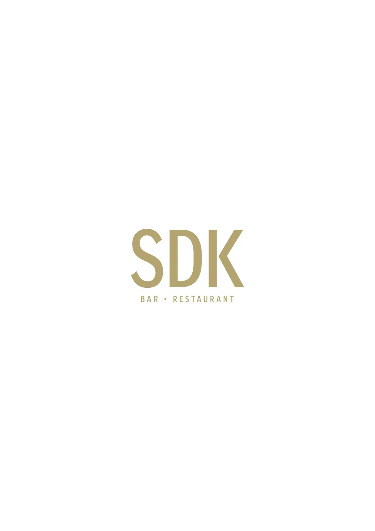 SDK Bar & Restaurant menu, page 2