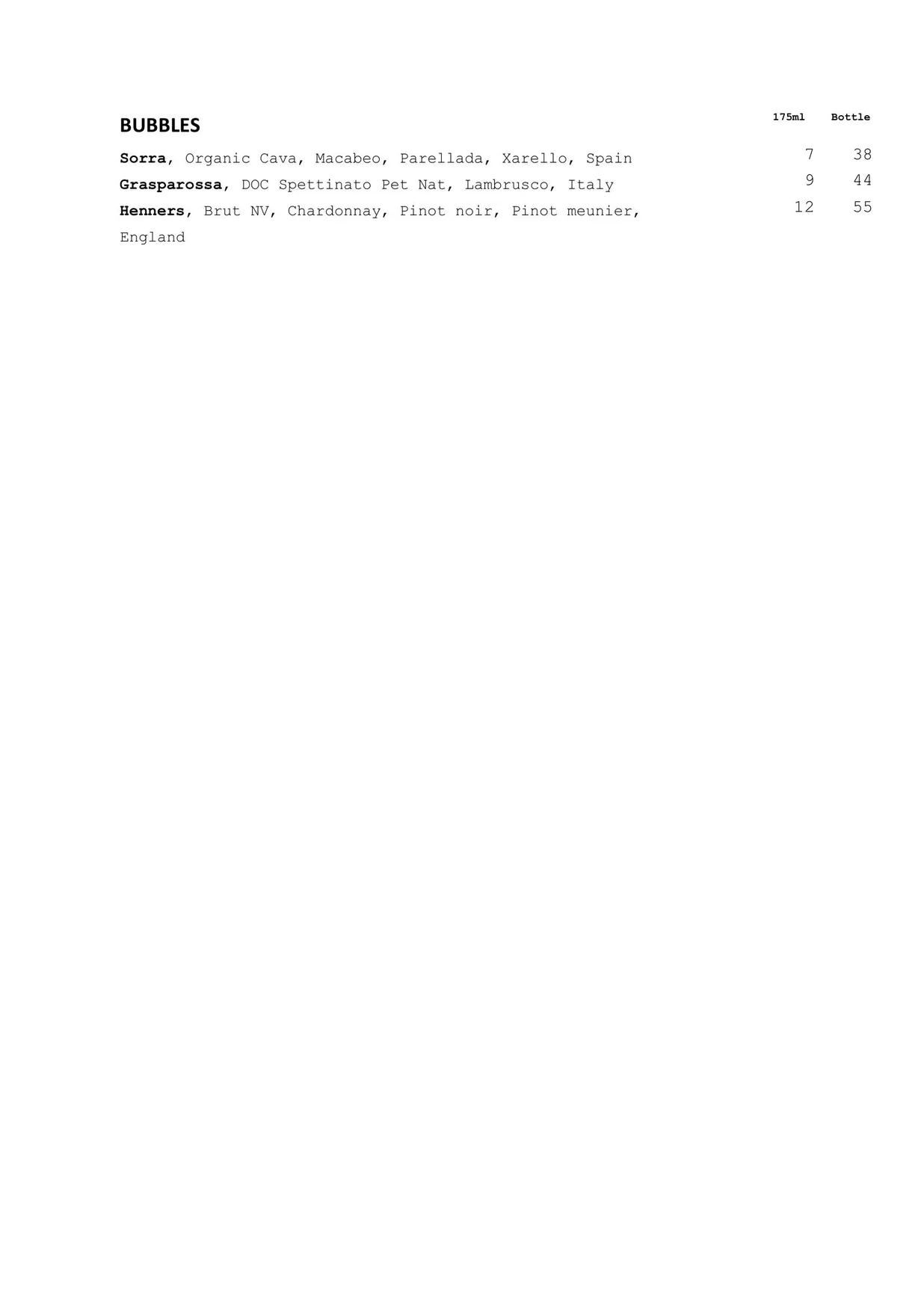 La Tapa Loca menu, page 22