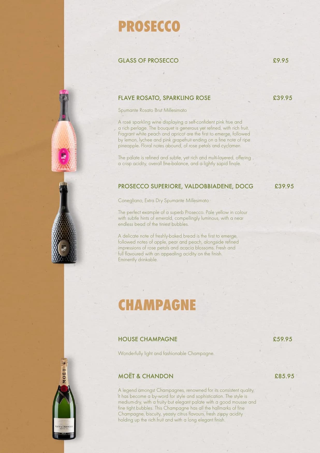 La Divina menu, page 20