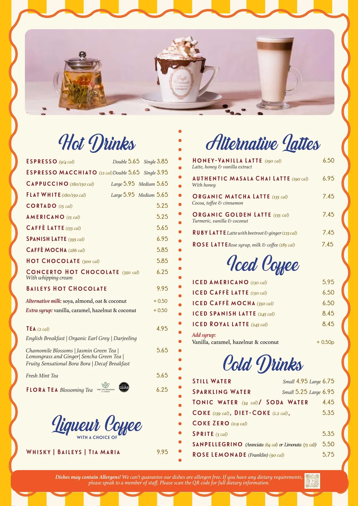 Caffè Concerto menu, page 31