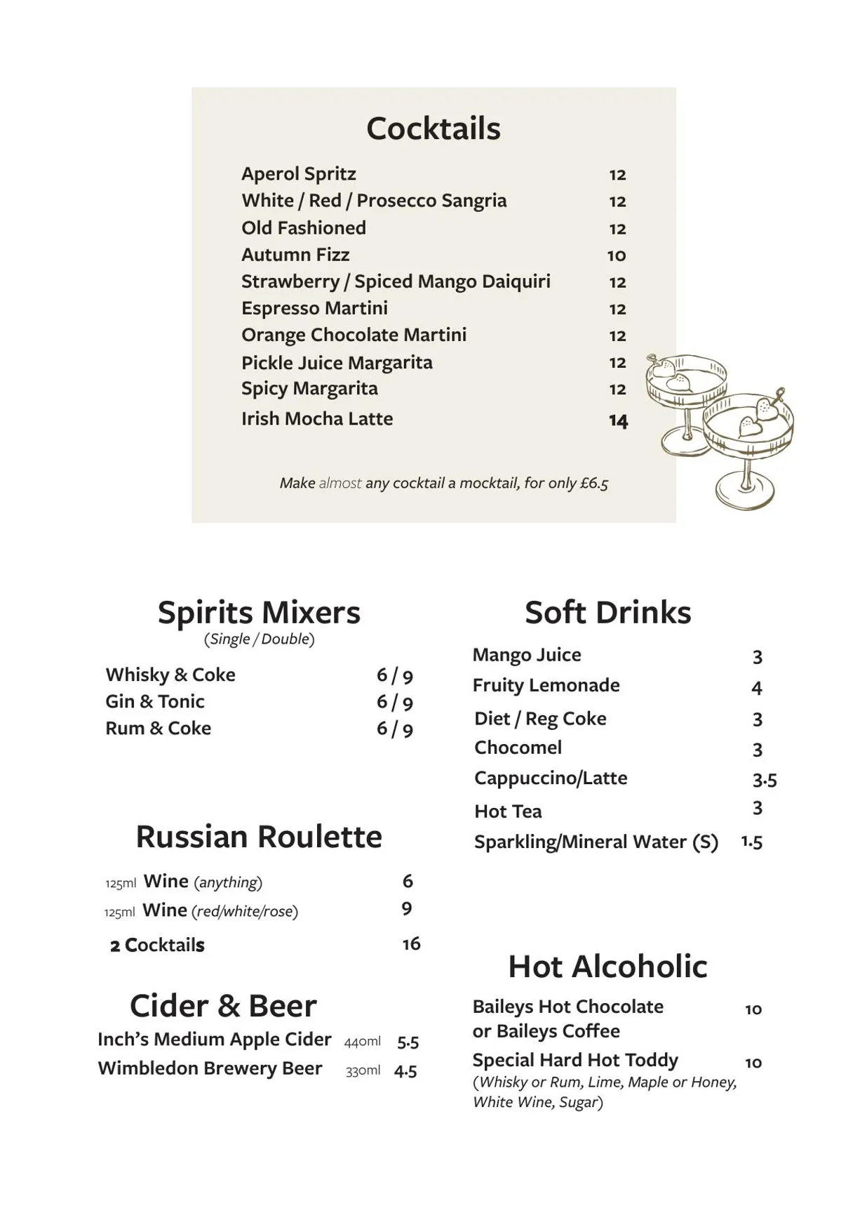 Local Cheese Cave menu, page 9