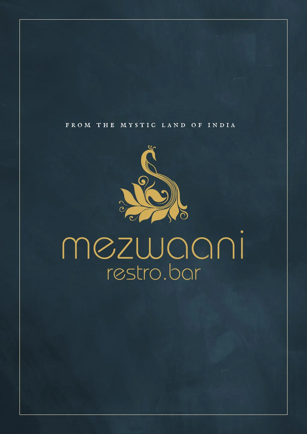 Mezwaani menu, page 1