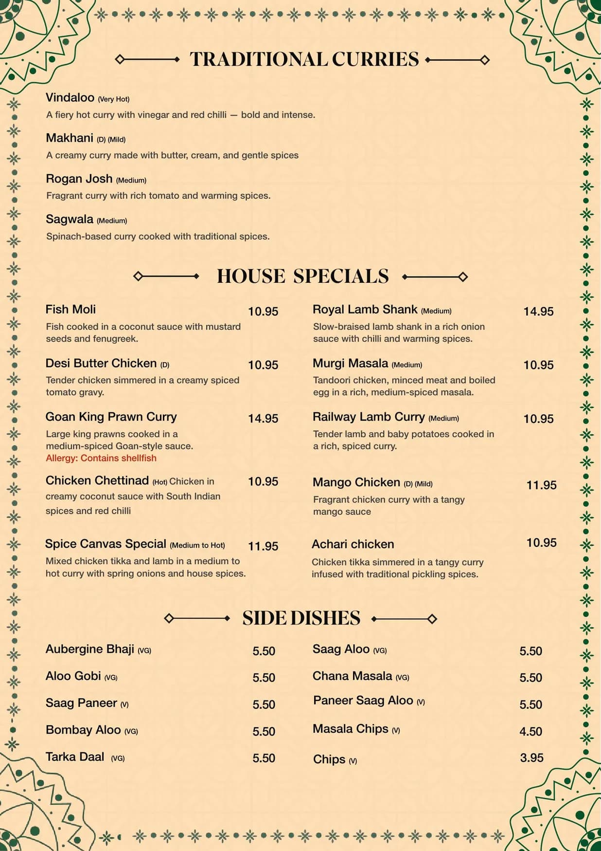 Naan & Co Hotwells menu, page 3
