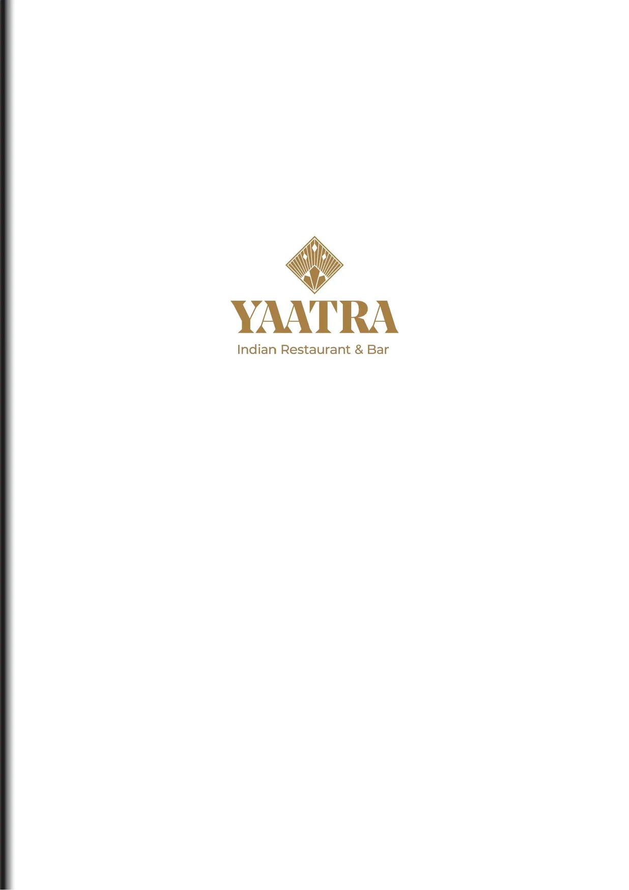 Yaatra menu, page 1