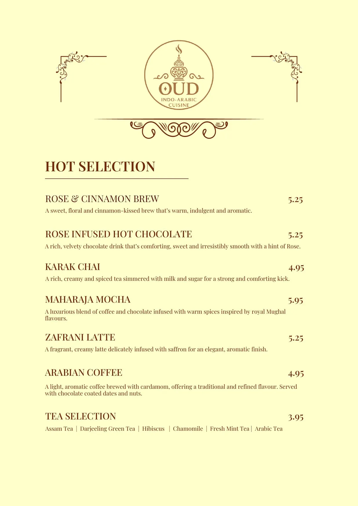 Oud menu, page 3
