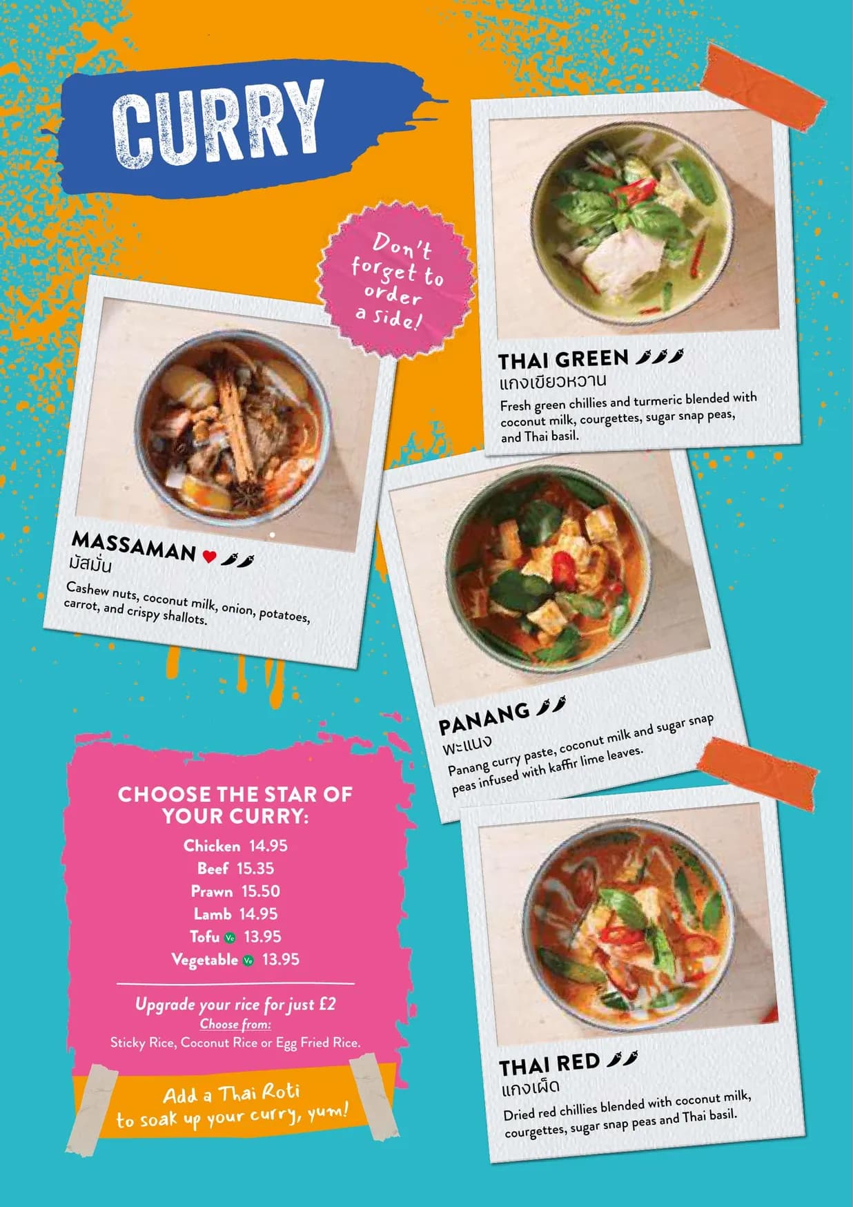 Thaikhun Manchester menu, page 7