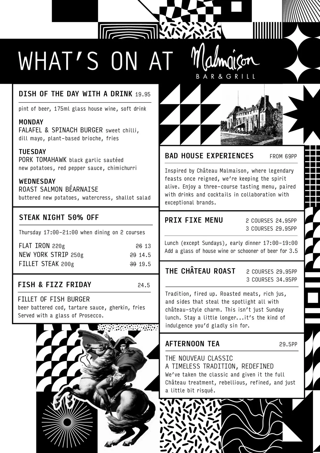 Bar & Grill Manchester Deansgate menu, page 5