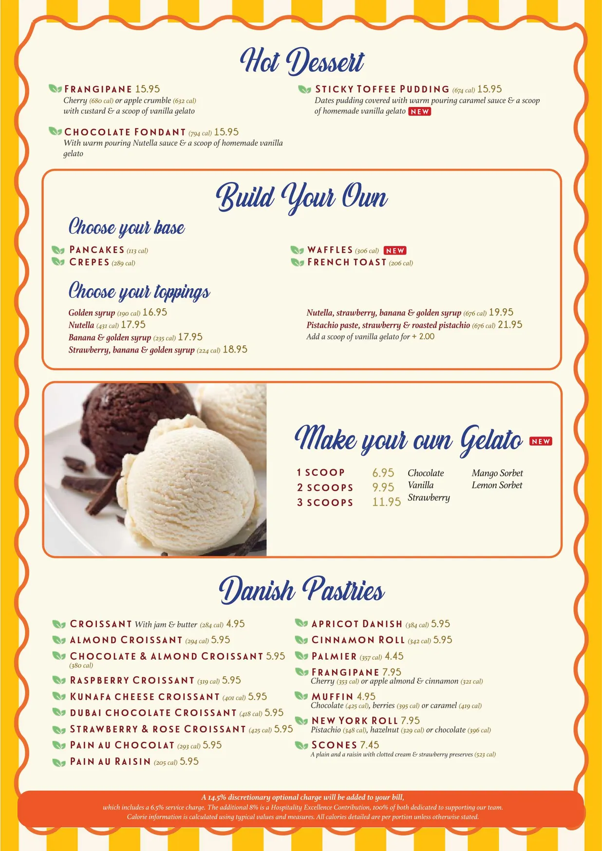 Caffè Concerto menu, page 28
