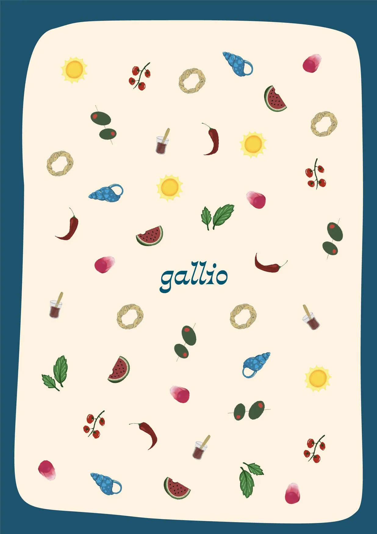 Gallio menu, page 3