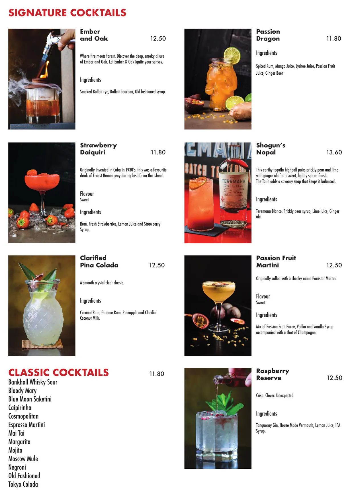 Benihana Chelsea menu, page 8