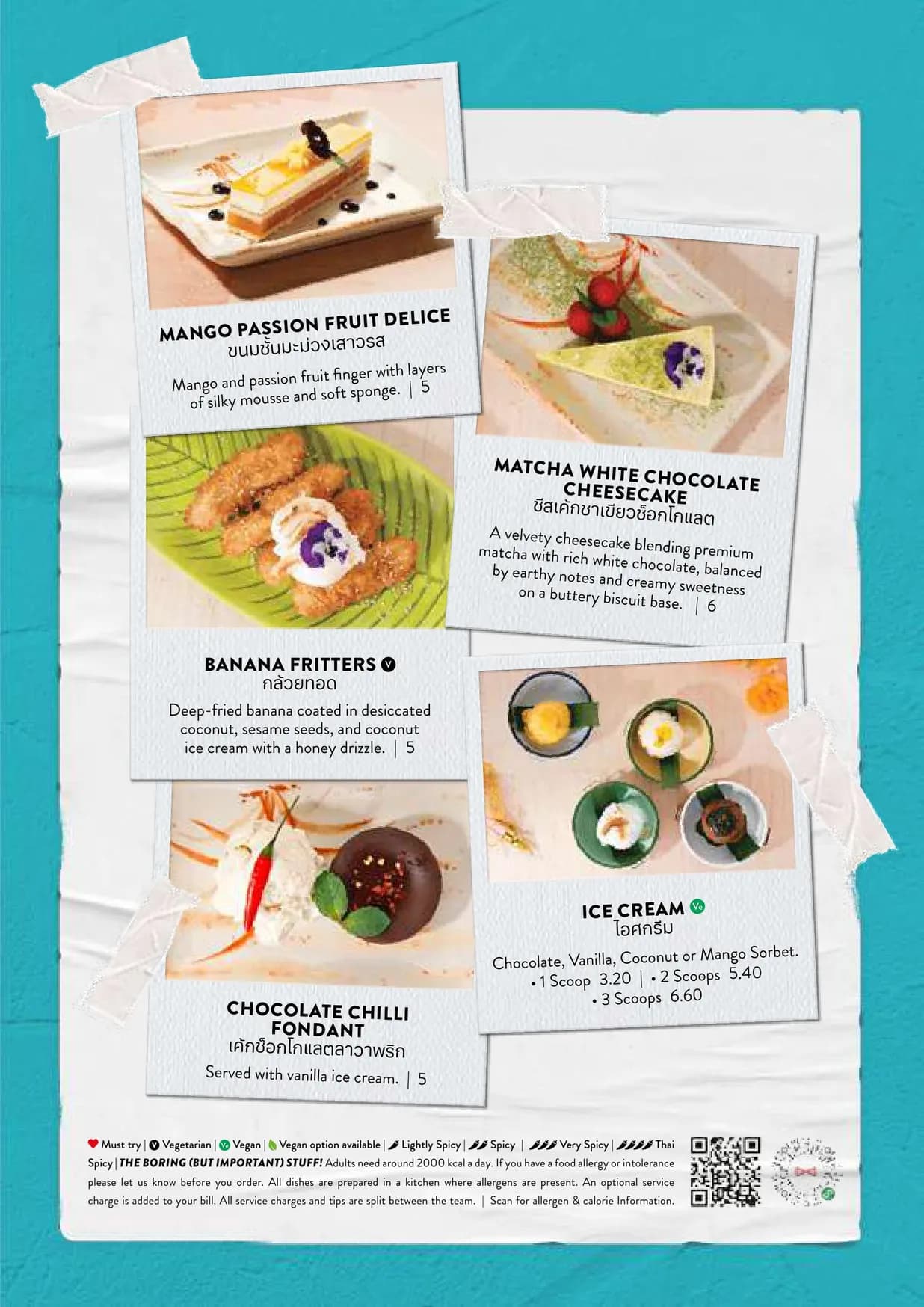 Thaikhun Oxford menu, page 18