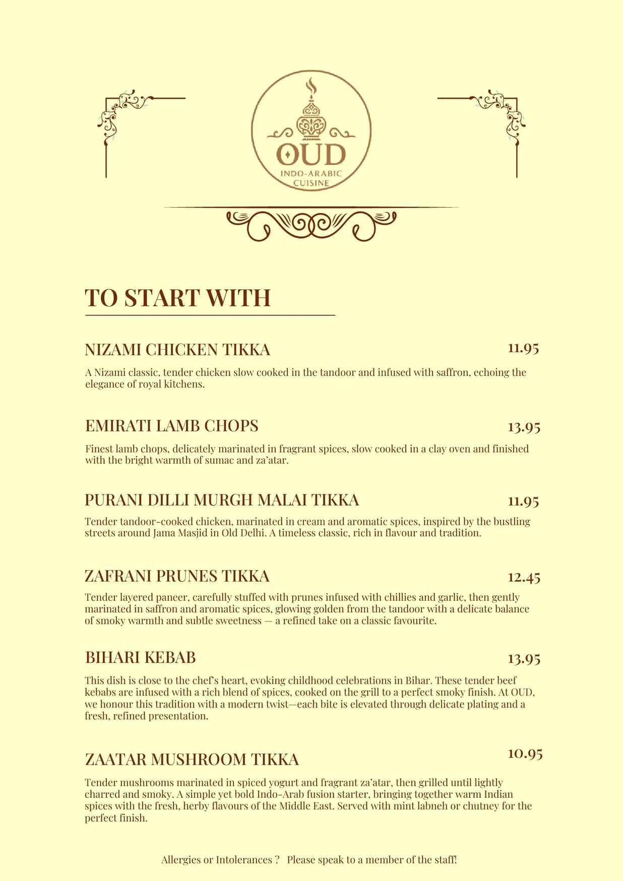 Oud menu, page 4
