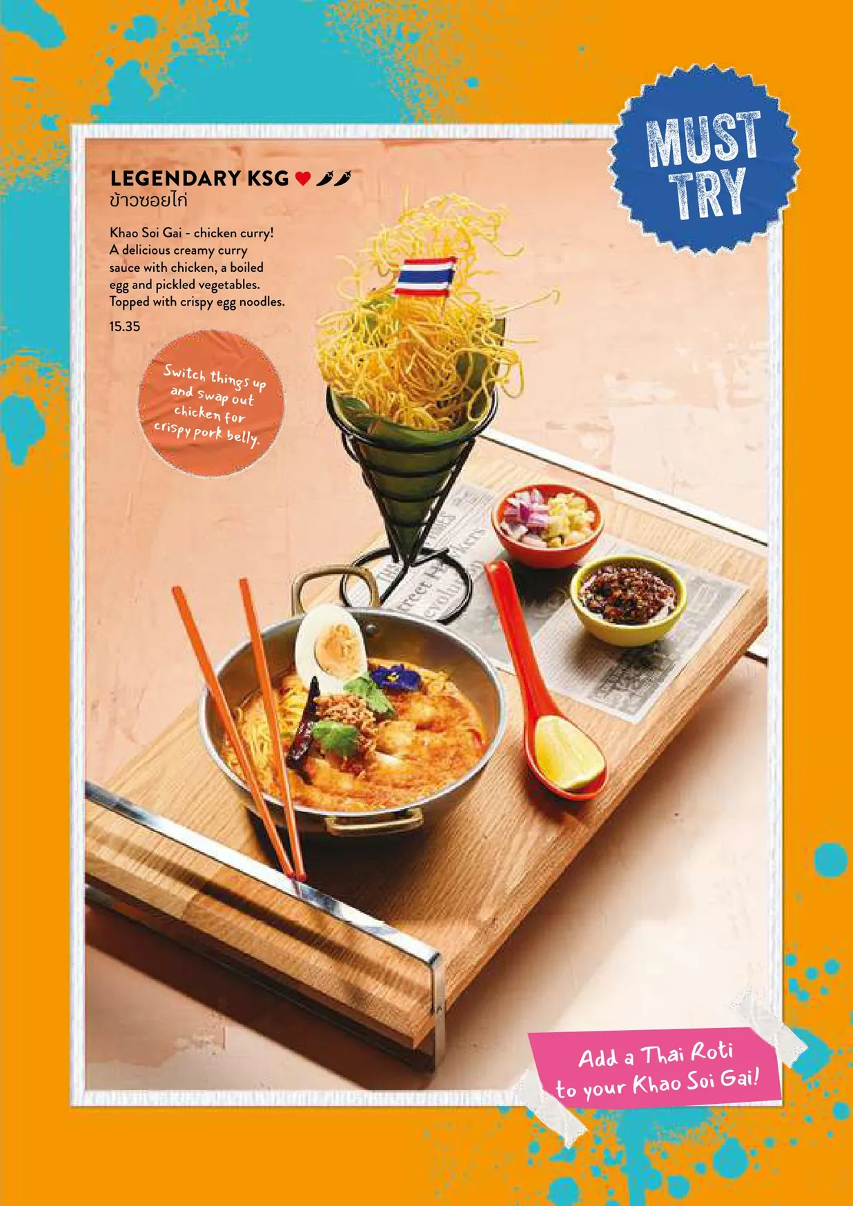 Thaikhun Manchester menu, page 10