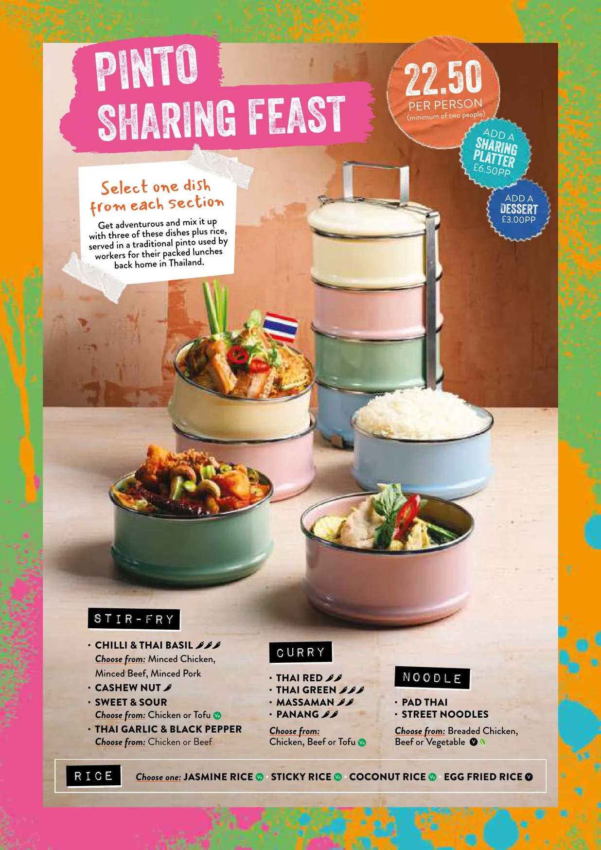 Thaikhun menu, page 2