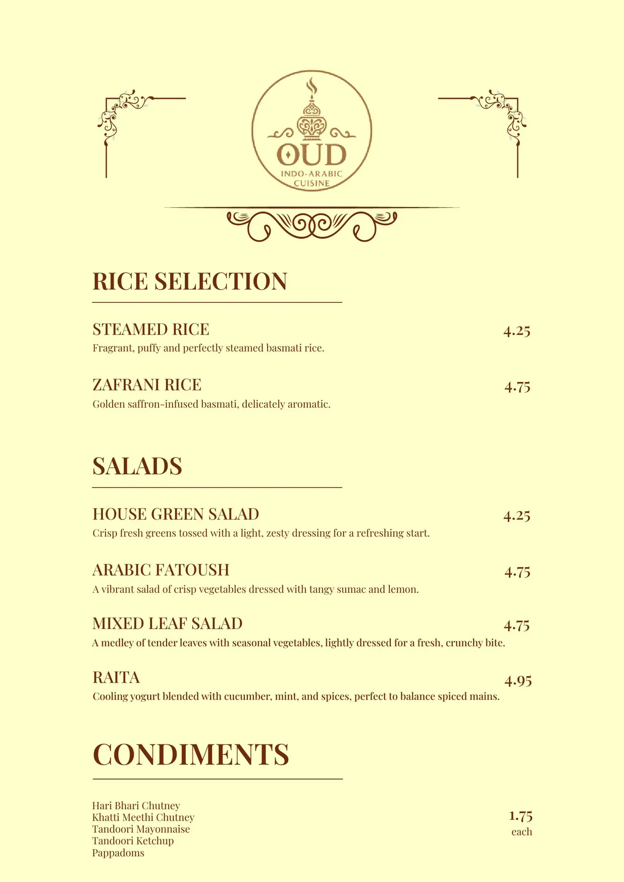 Oud menu, page 8