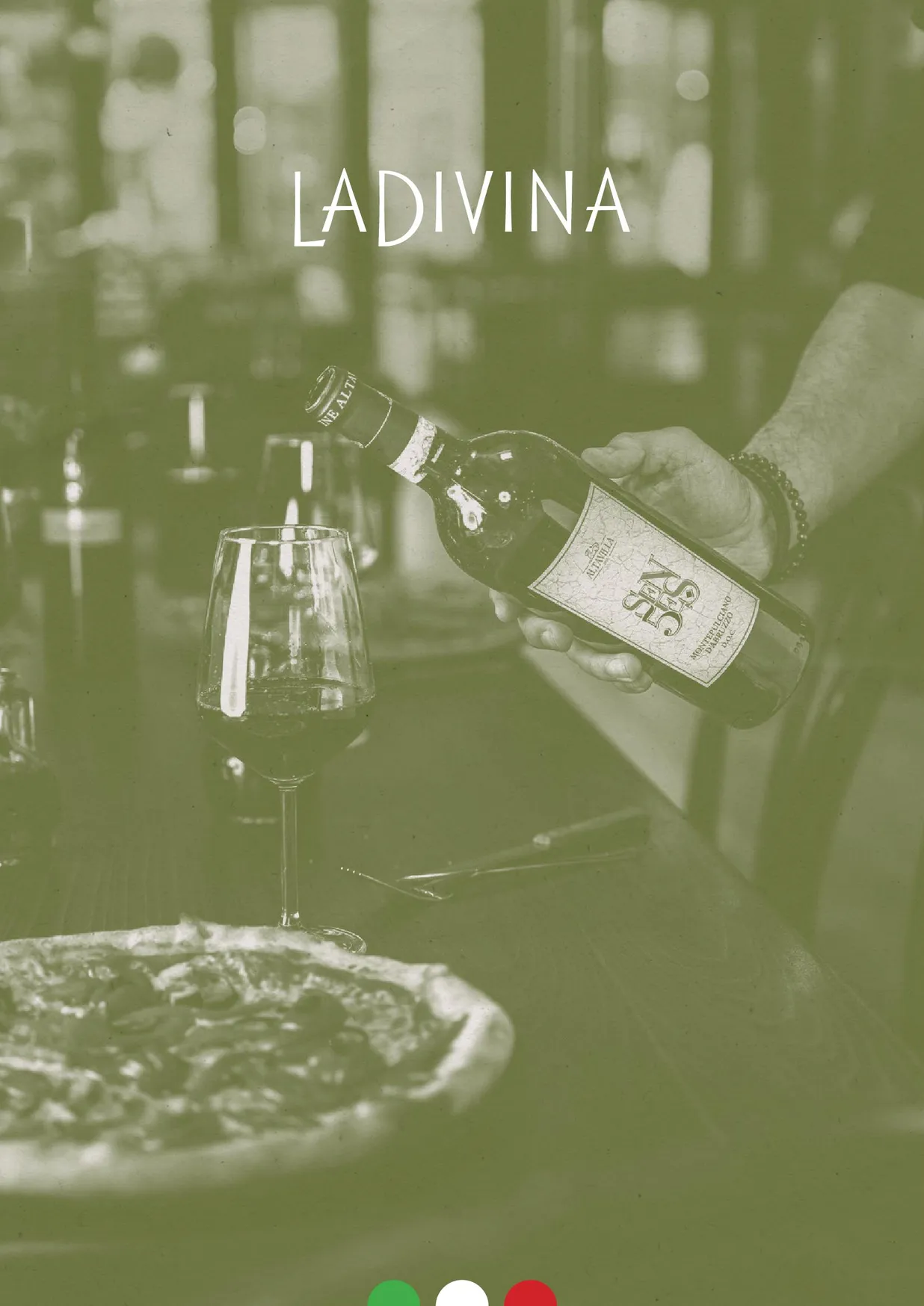 La Divina menu, page 22