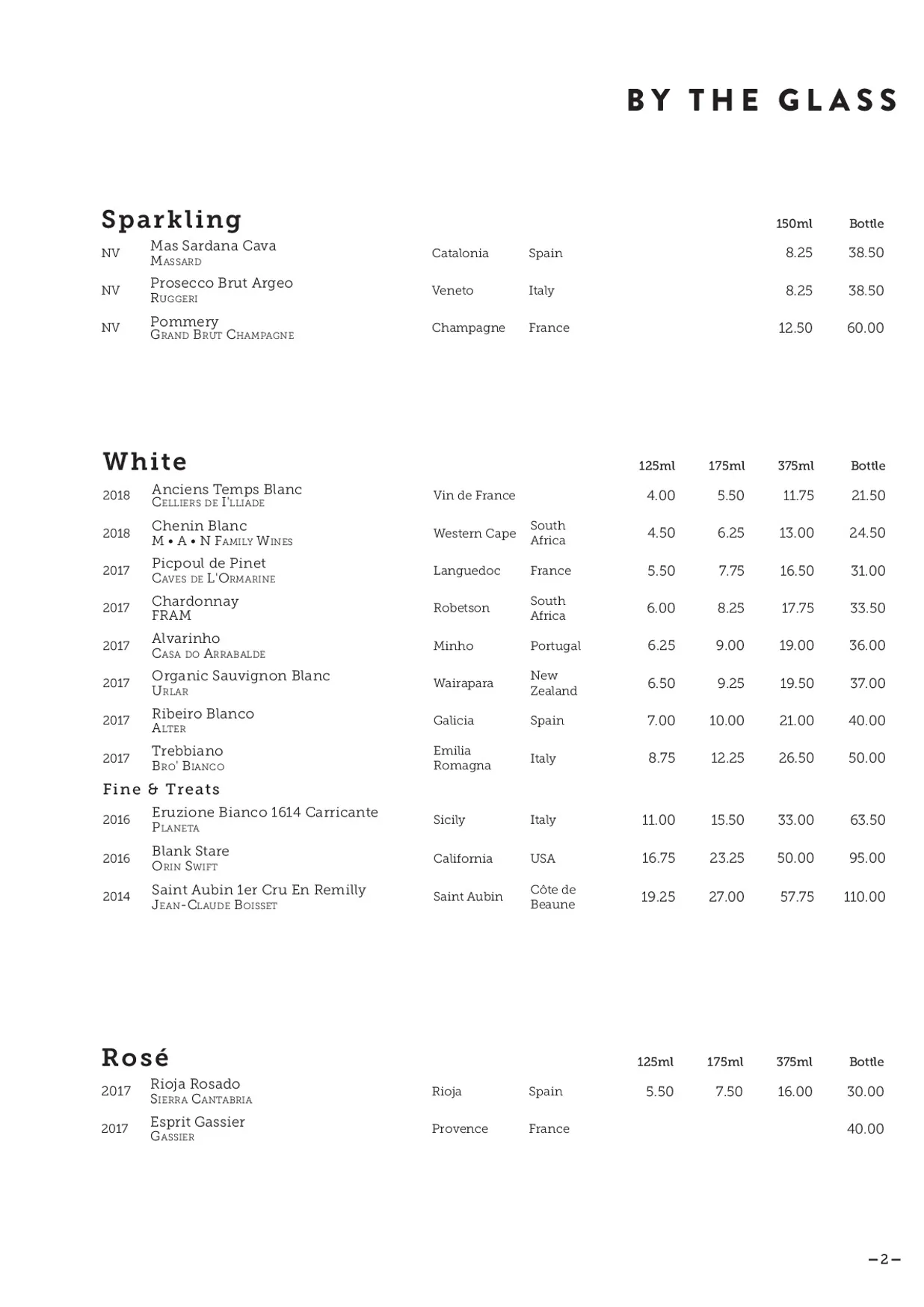 The Jones Family Project menu, page 4