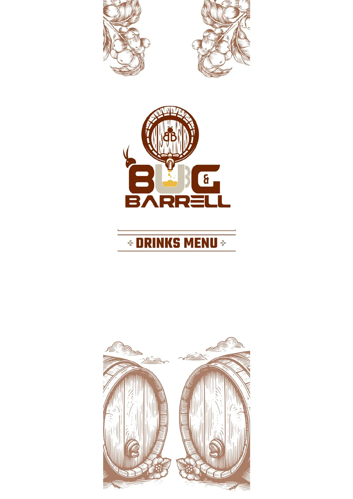 Bug and Barrell menu, page 5