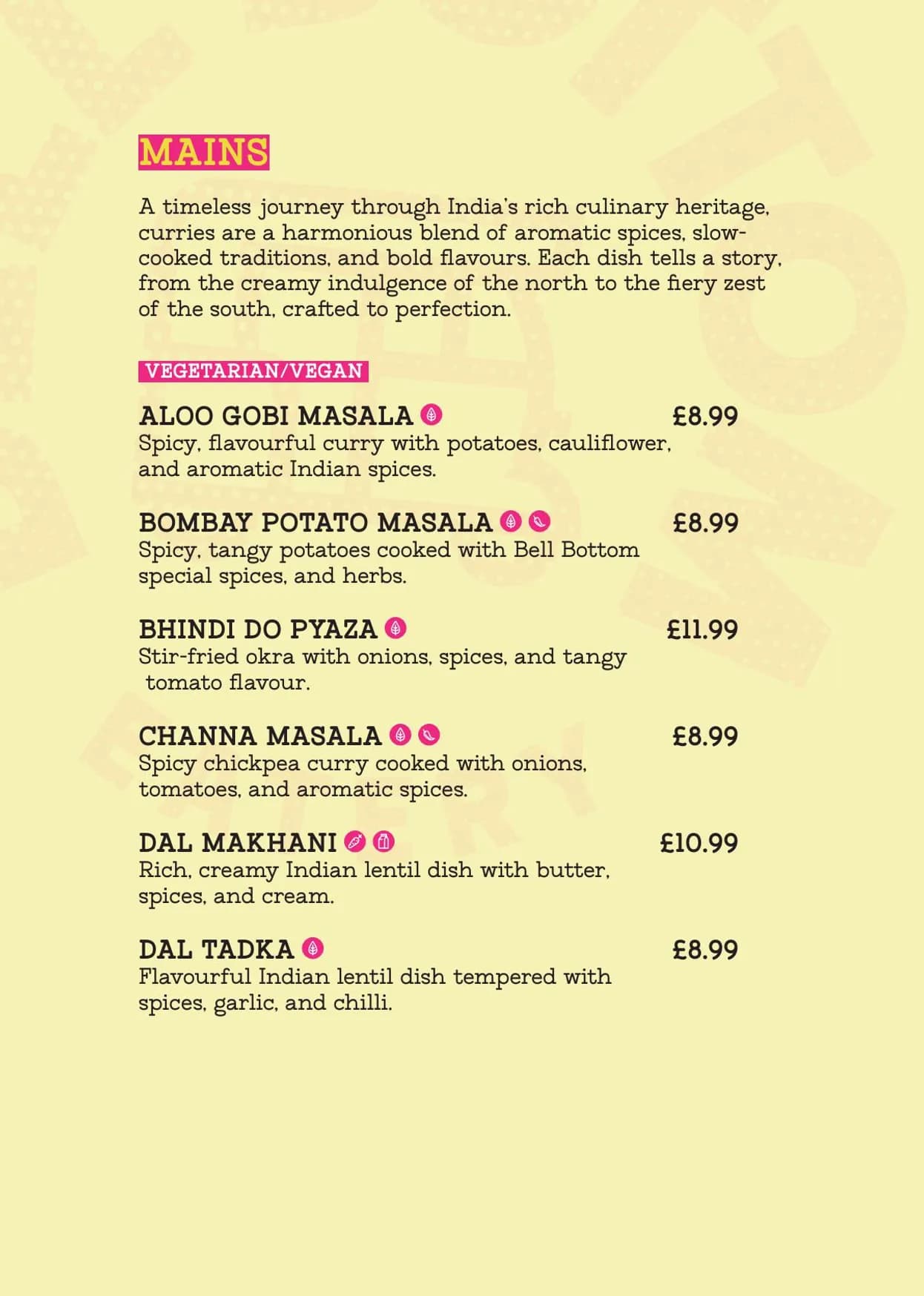 Bell Bottom Eatery menu, page 11