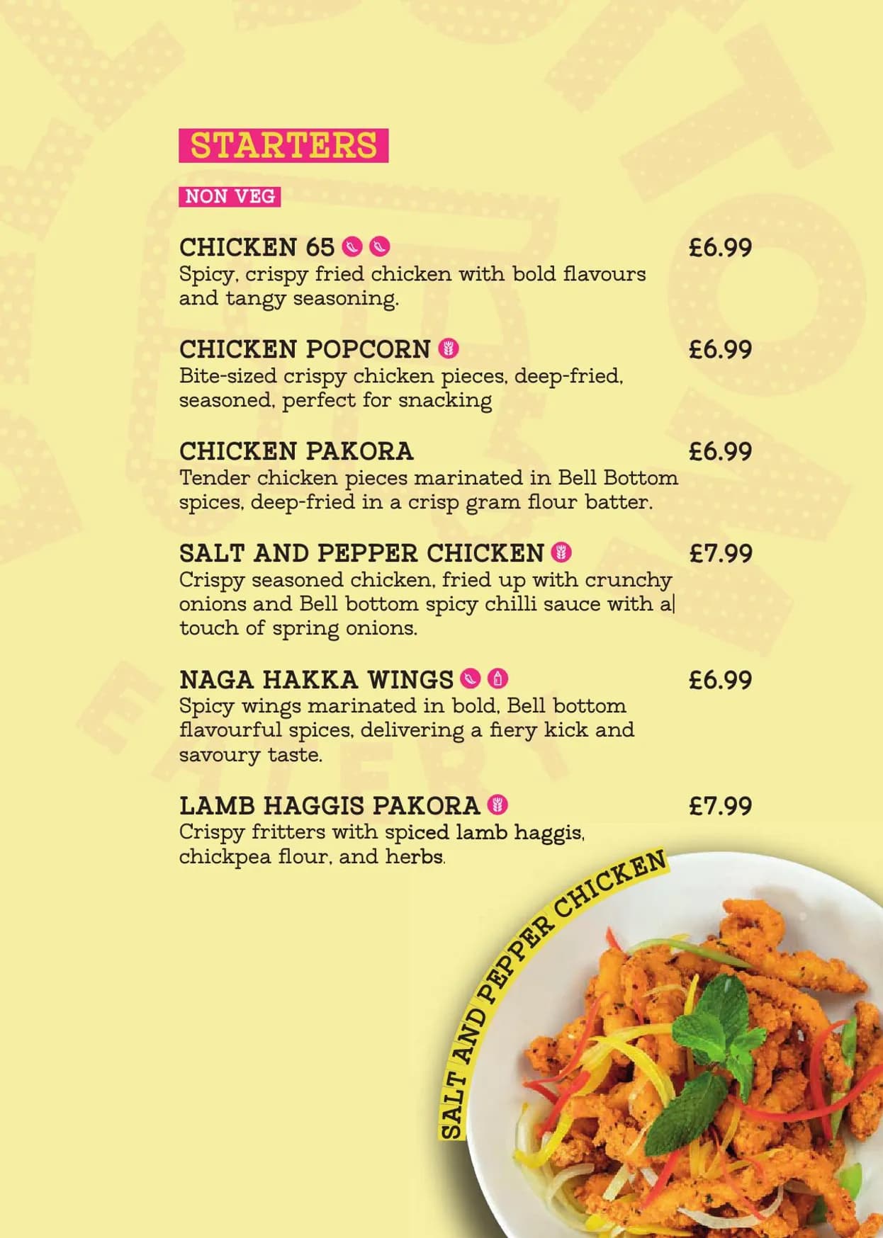 Bell Bottom Eatery menu, page 7