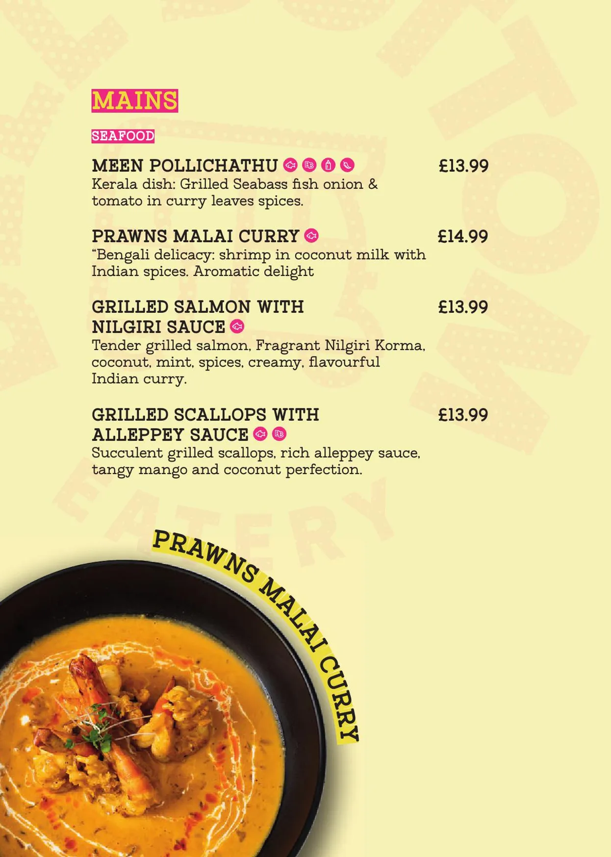 Bell Bottom Eatery menu, page 15