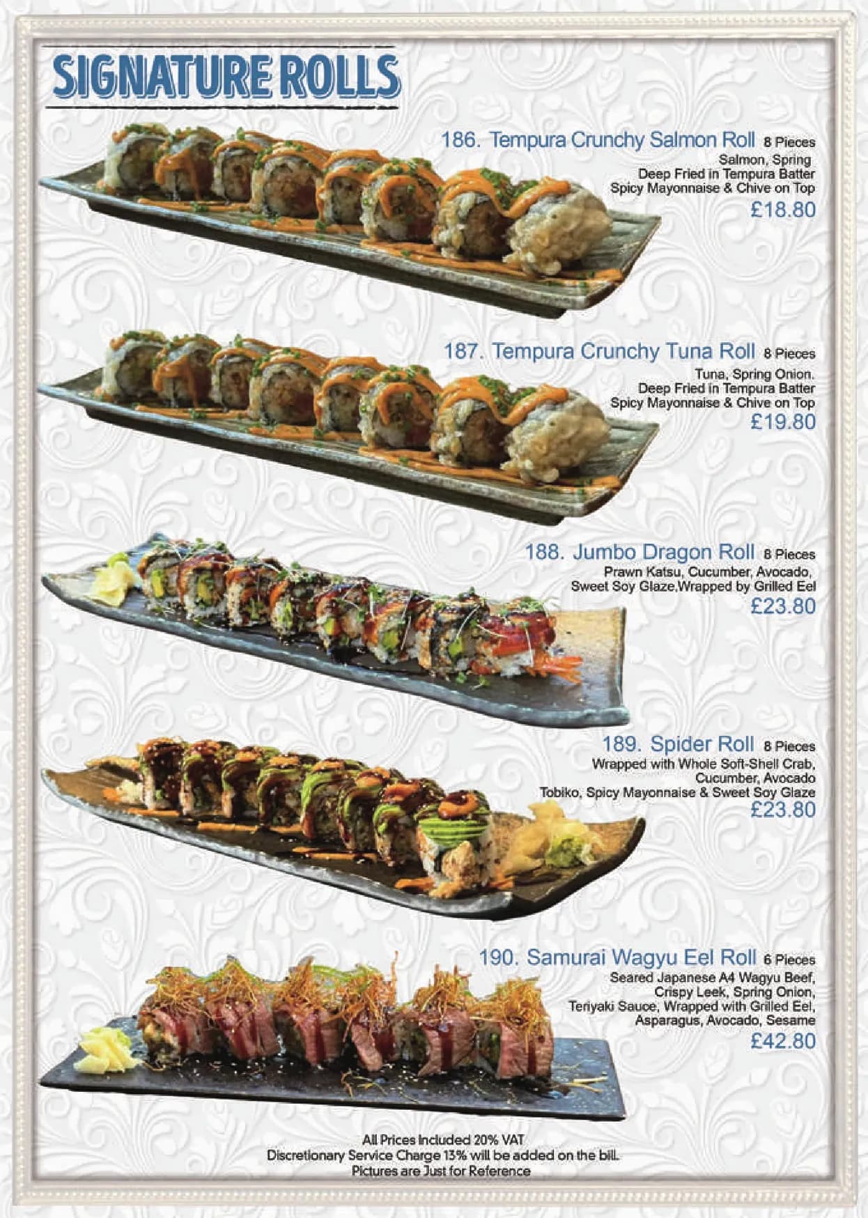Nazuki Garden menu, page 11