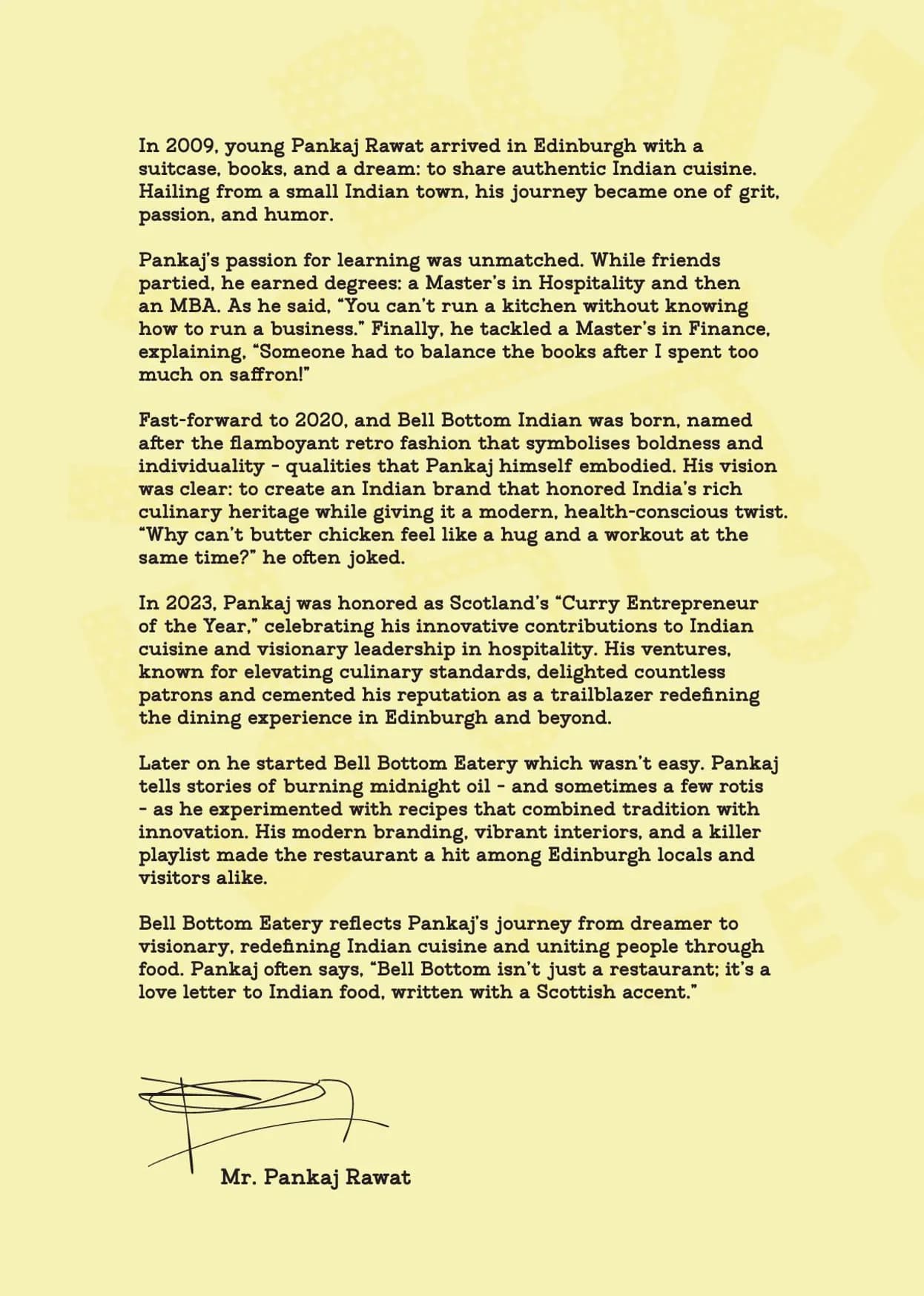 Bell Bottom Eatery menu, page 4