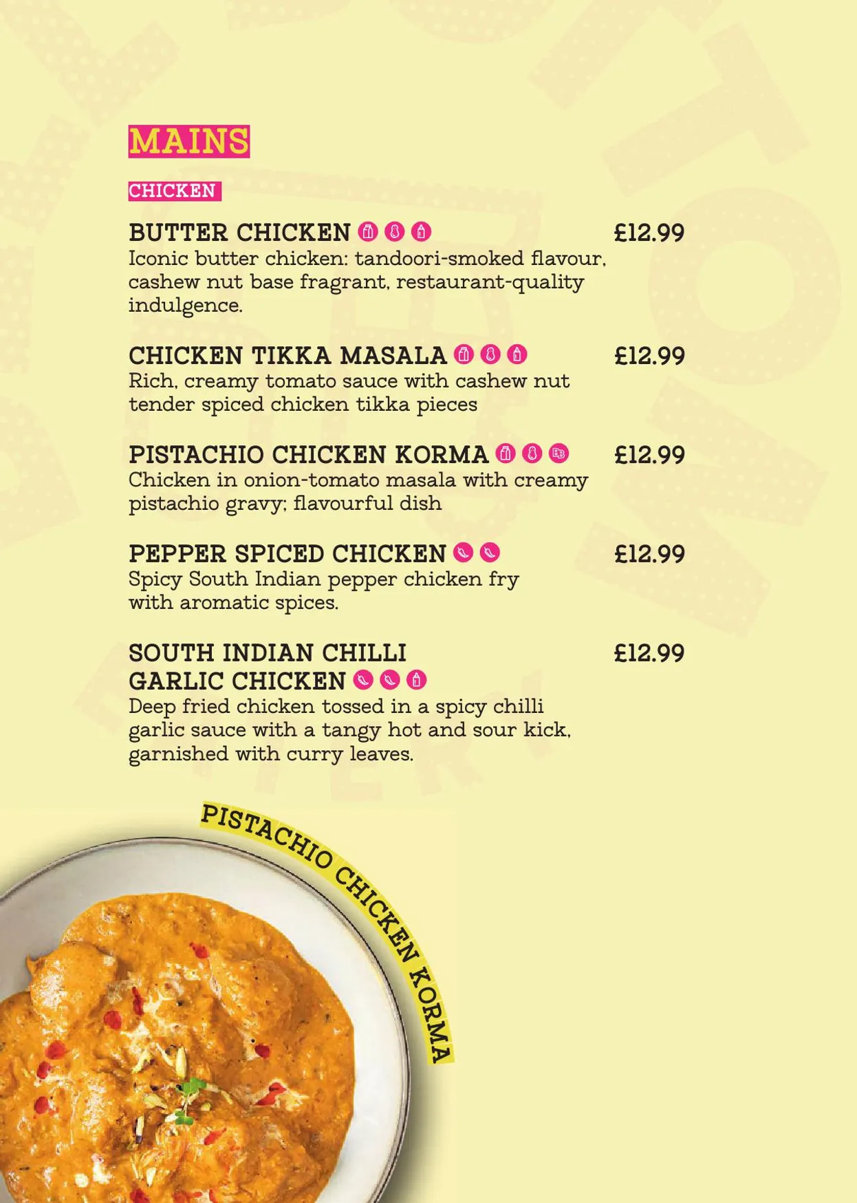 Bell Bottom Eatery menu, page 13
